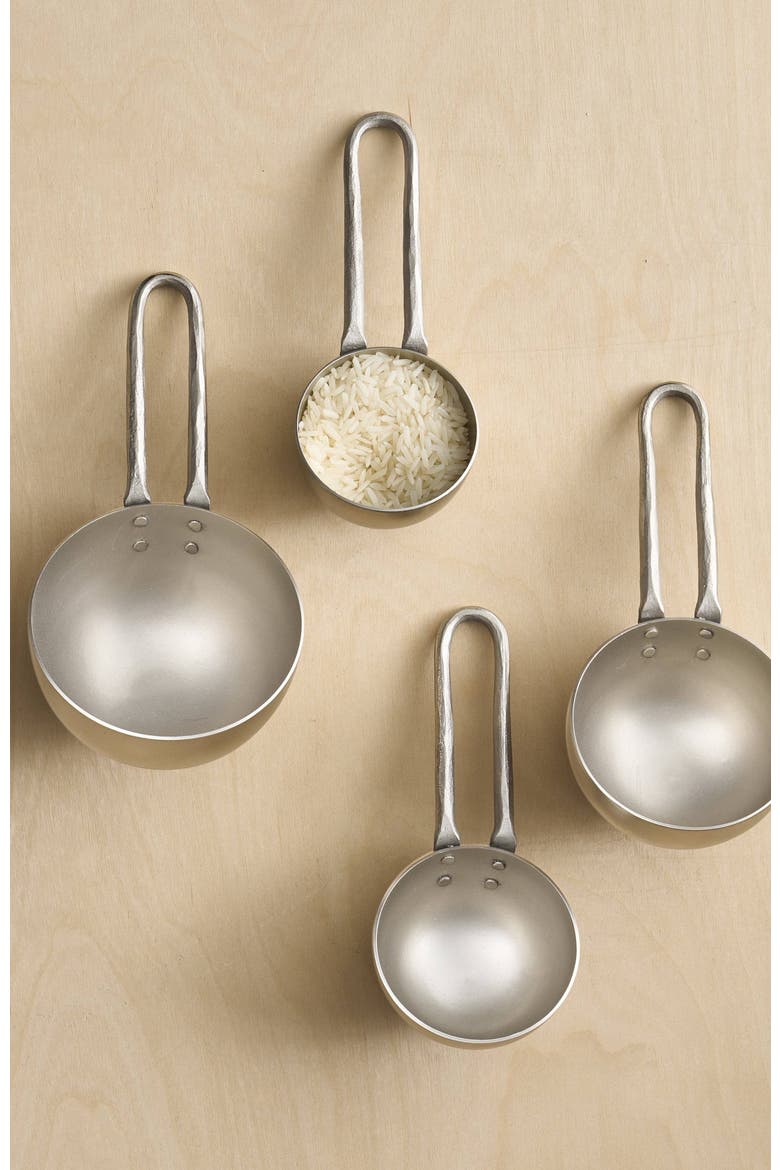 Forge Pewter Measuring Scoops - Set of 4, Main, color, Pewter