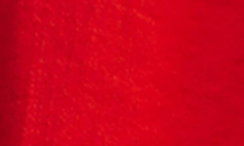 Lush Ruffle Babydoll Dress In Red