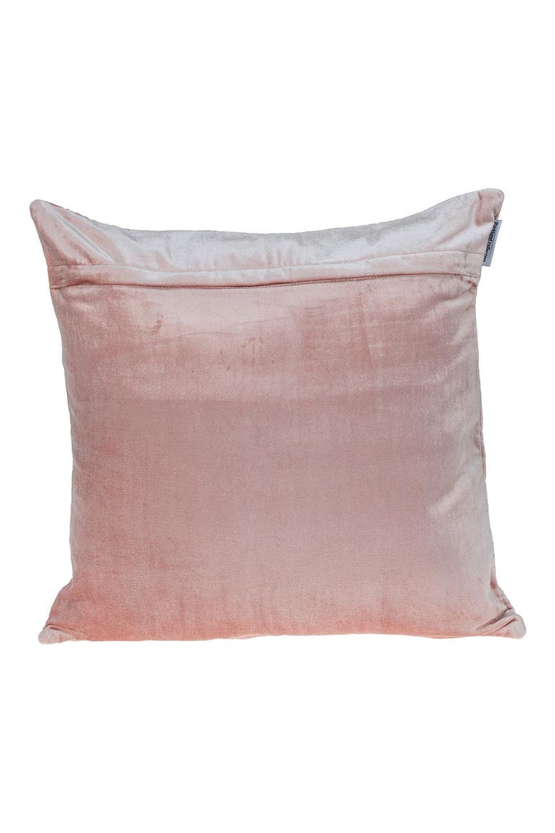 Iphis Topstitched Throw Pillow, Alternate, color, PINK