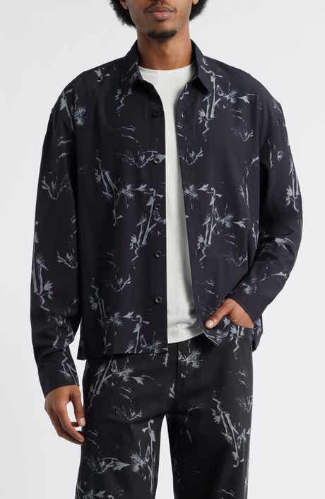 SANTO STUDIO Hunter Lawrence Edition - Flower Pattern Button-Up Shirt