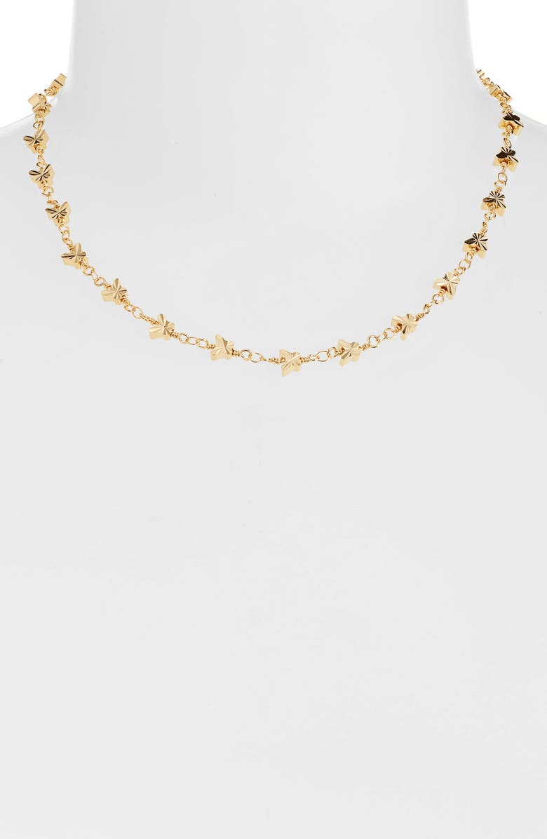 Bracha Monarch Butterfly Choker Necklace, Alternate, color,