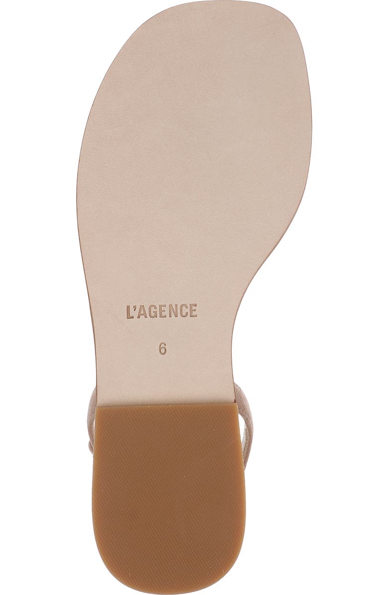 L'AGENCE Mariana Ankle Strap Sandal, Alternate, color, Cappuccino Suede