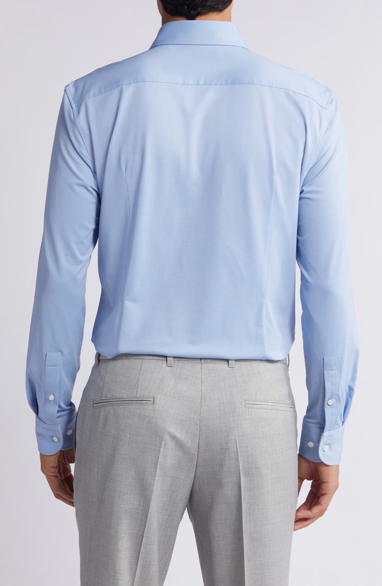 BOSS Hank Slim Fit Performance Stretch Dress Shirt, Alternate, color, Light Blue