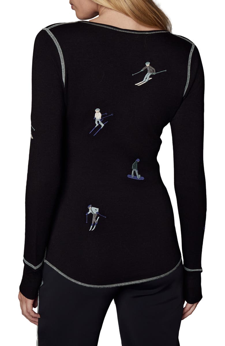 Alp N Rock Slope II Henley, Alternate, color, Black/ Silver Blue