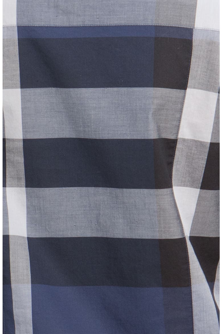 Check Woven Shirt, Alternate, color, NAVY