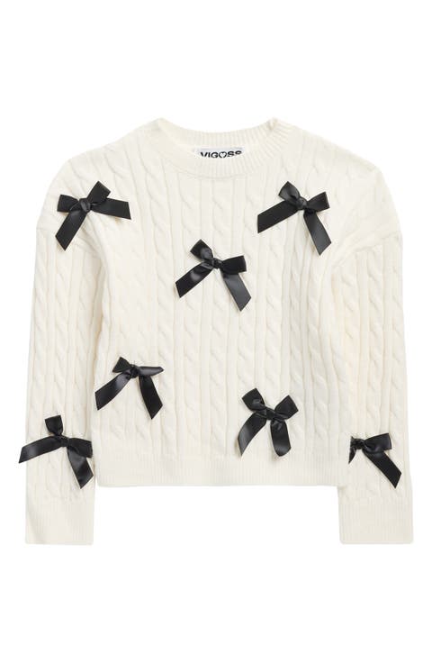 Kids' 3D Bow Sweater (Big Kid)