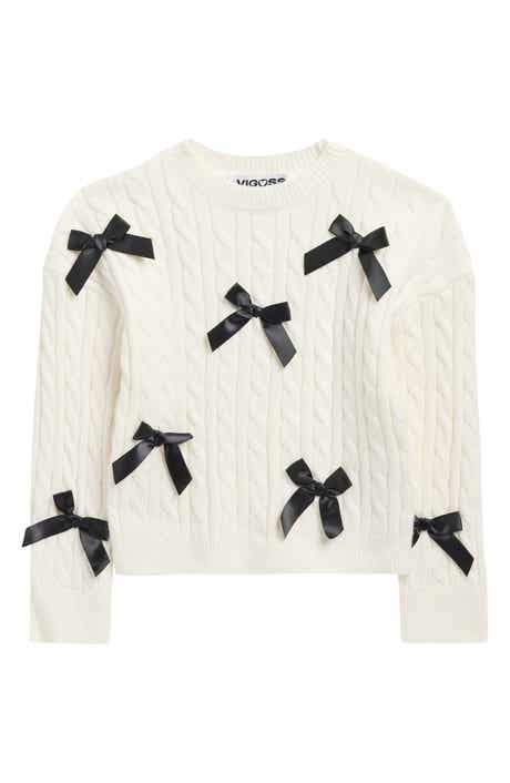 Vigoss Kids' 3D Bow Sweater