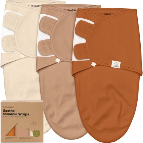 3-Pack Soothe Swaddle Wraps