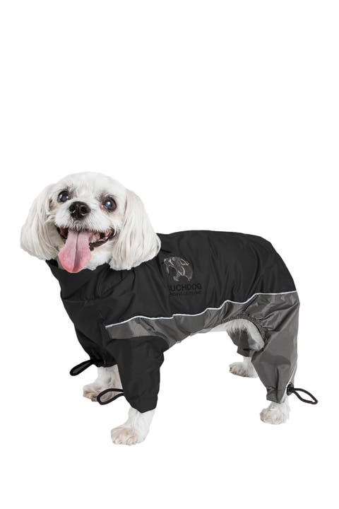 Quantum-Ice Full-Bodied Adjustable and 3M Reflective Dog Jacket w/ Blackshark Technology - XLarge