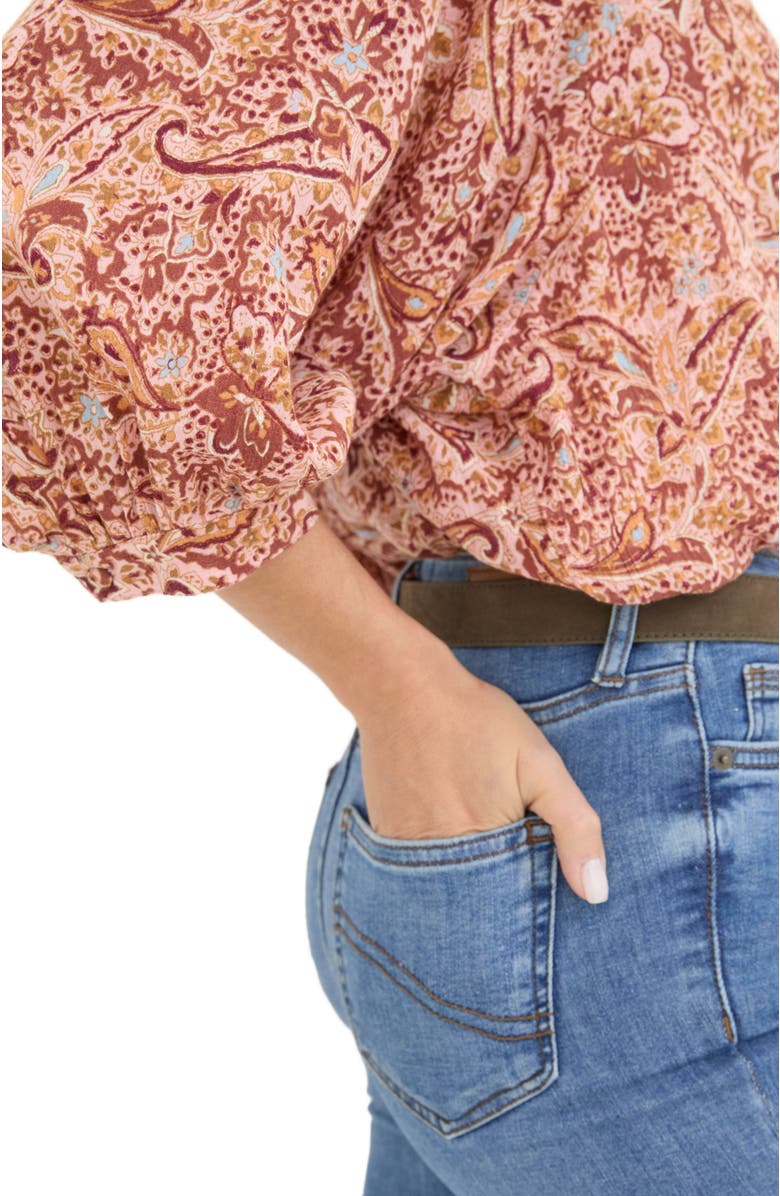 FatFace Women's Evelyn Wild Paisley Blouse, Alternate, color,