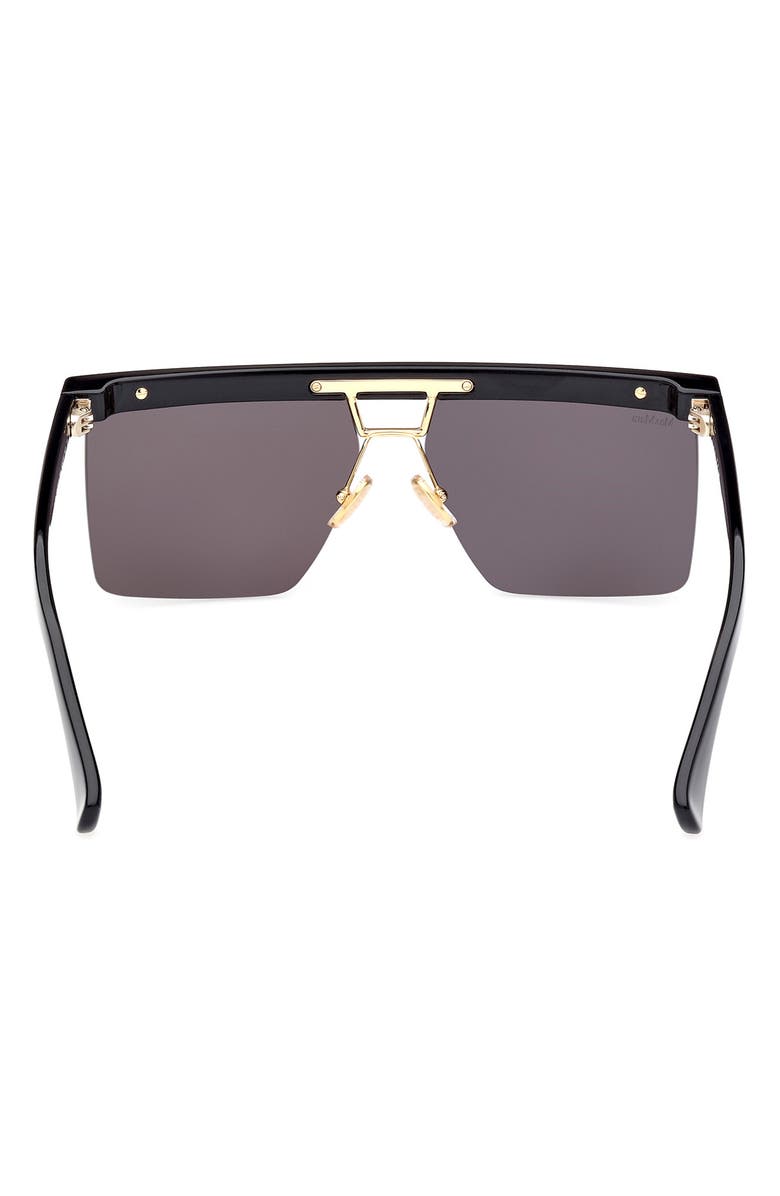 Max Mara 60mm Polarized Geometric Sunglasses, Alternate, color, 