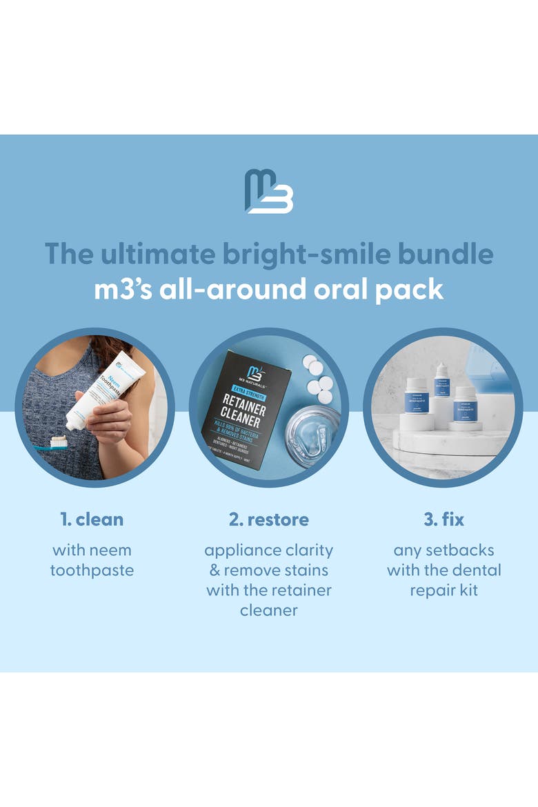 Temporary Tooth Repair Kit with Travel Case, Alternate, color, No Colour