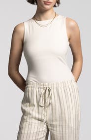 WEEKEND LOS ANGELES Britton Ribbed Tank
