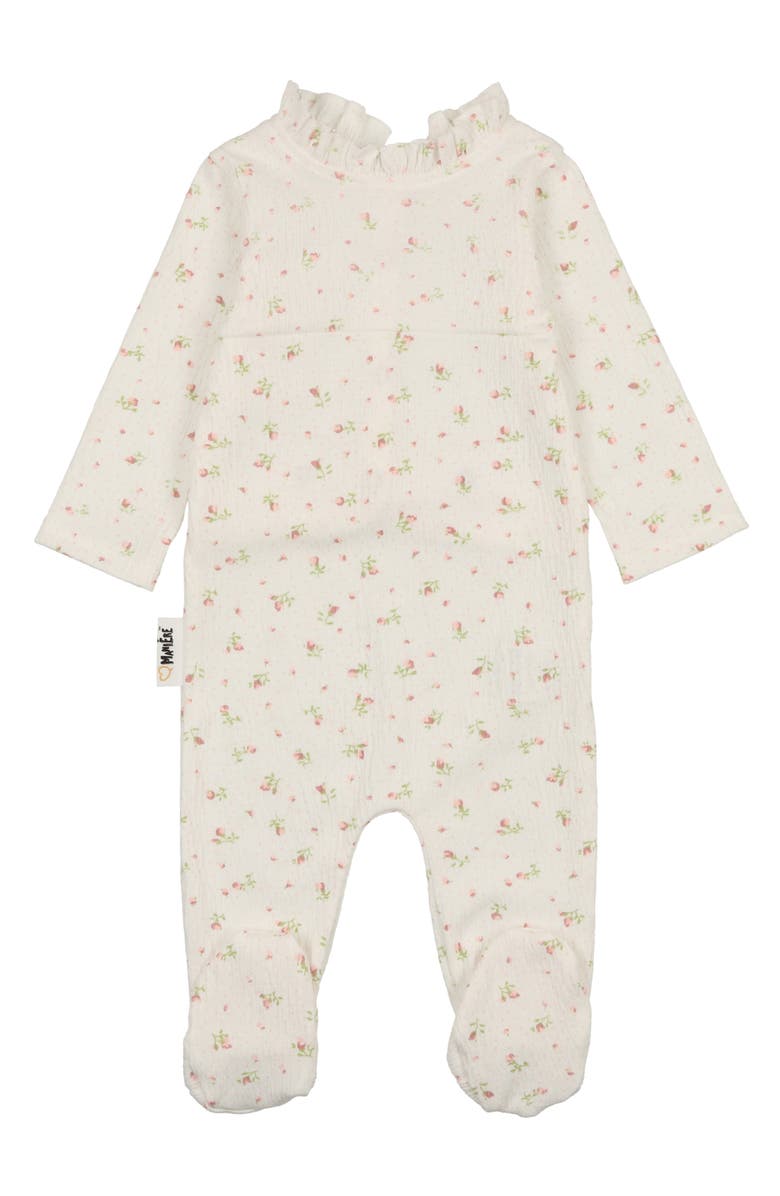 Manière Sweet Rose Footie, Main, color, Rose