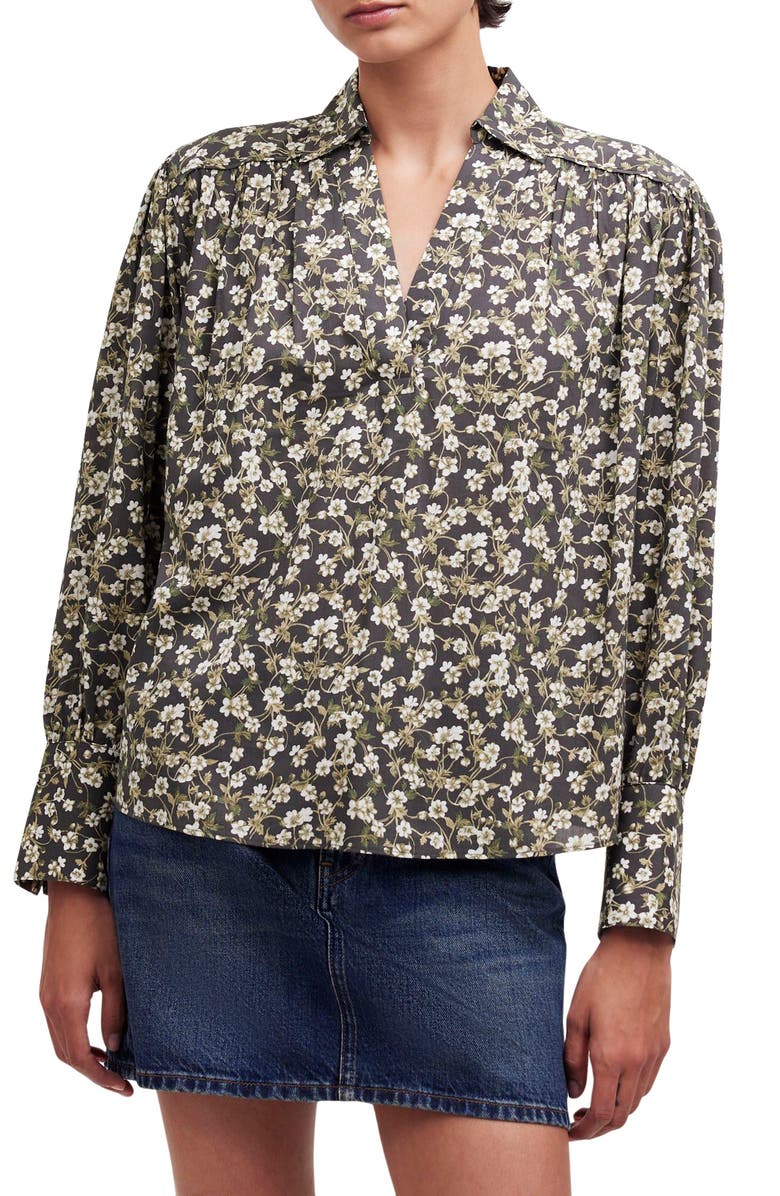 Madewell Easy Long Sleeve Shirt, Main, color,