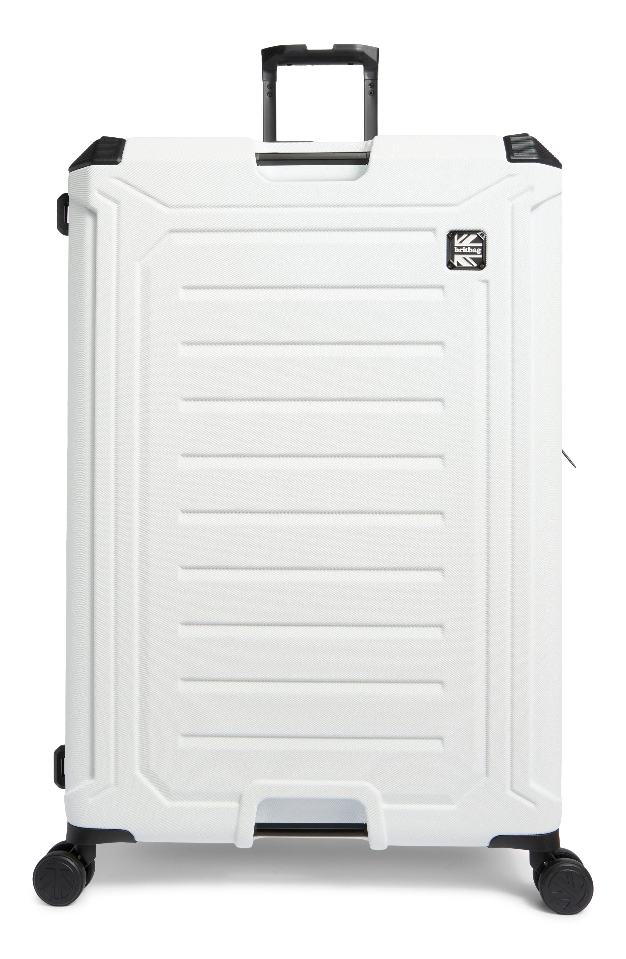 Britbag Stonesfields 31-Inch Hardside Spinner Luggage, Main, color, White