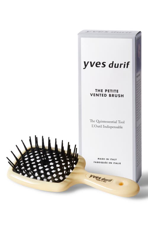 Yves Durif The Petite Vented Brush In Transparent