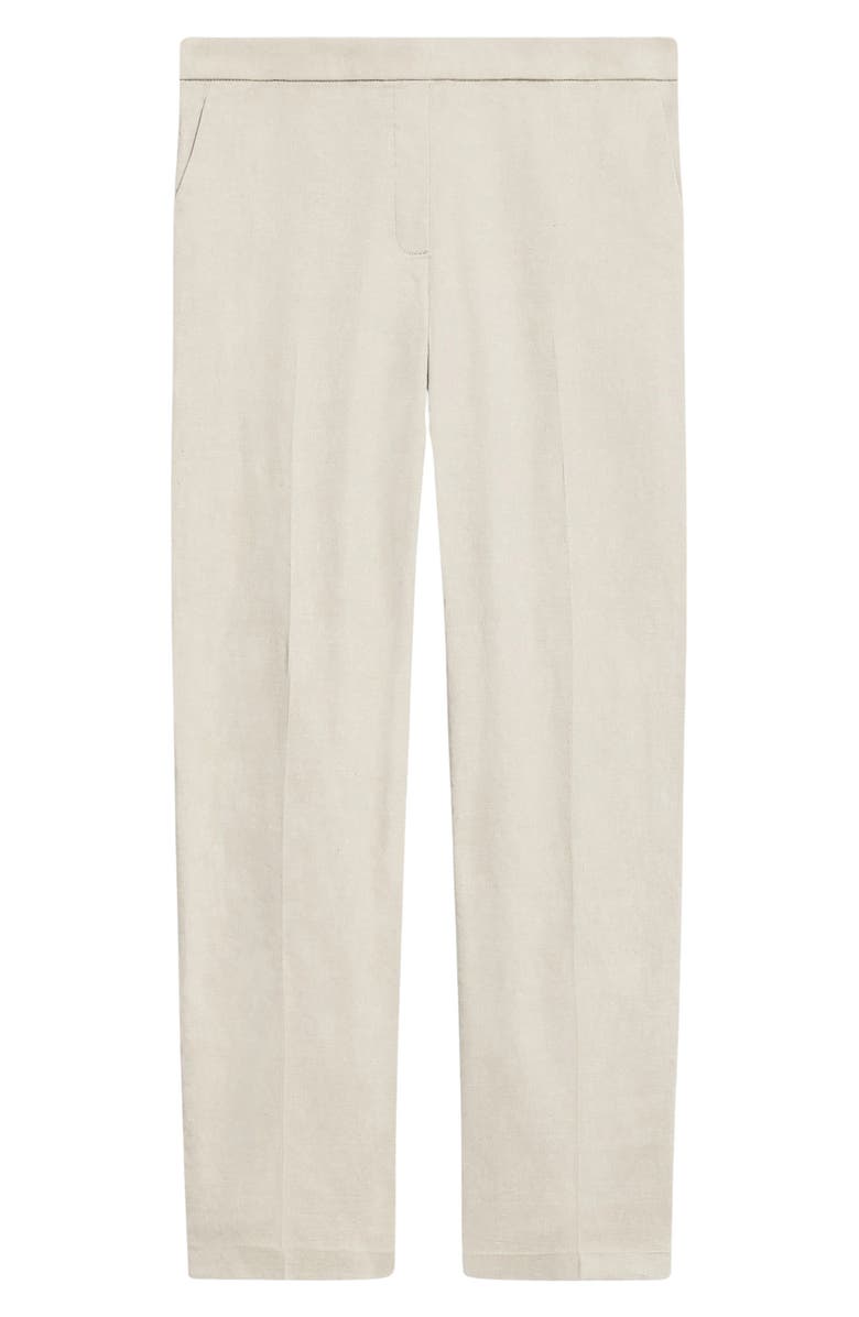 Theory Treeca Pull-On Pants, Alternate, color, Straw - D59