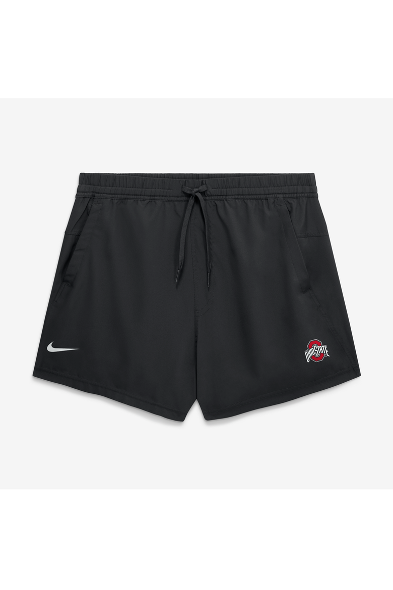 Men's Nike Black Ohio State Buckeyes Primary Logo Form Dri-FIT Shorts, Main, color, Black