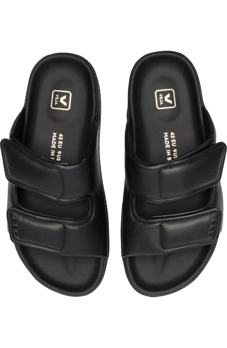 Veja Etna Slide Sandal, Alternate, color, Full-Black