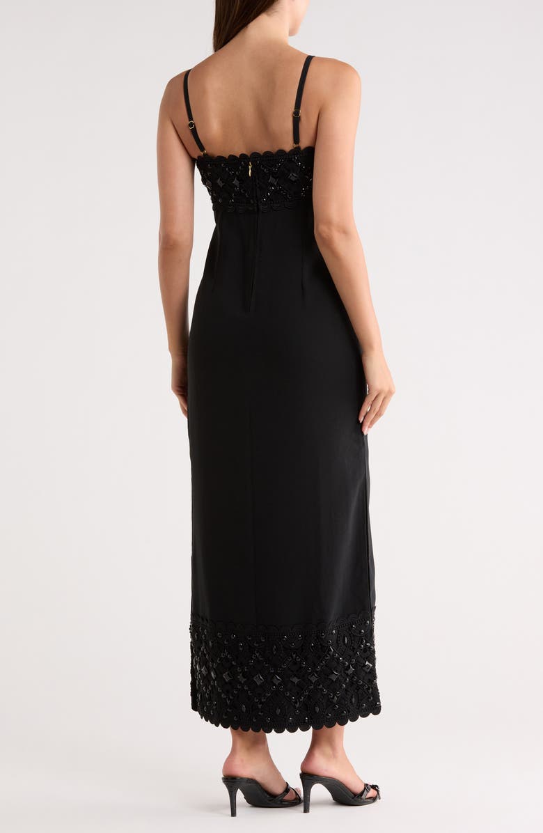 Lilly Pulitzer<sup>®</sup> Vena Embellished Maxi Dress, Alternate, color, Noir