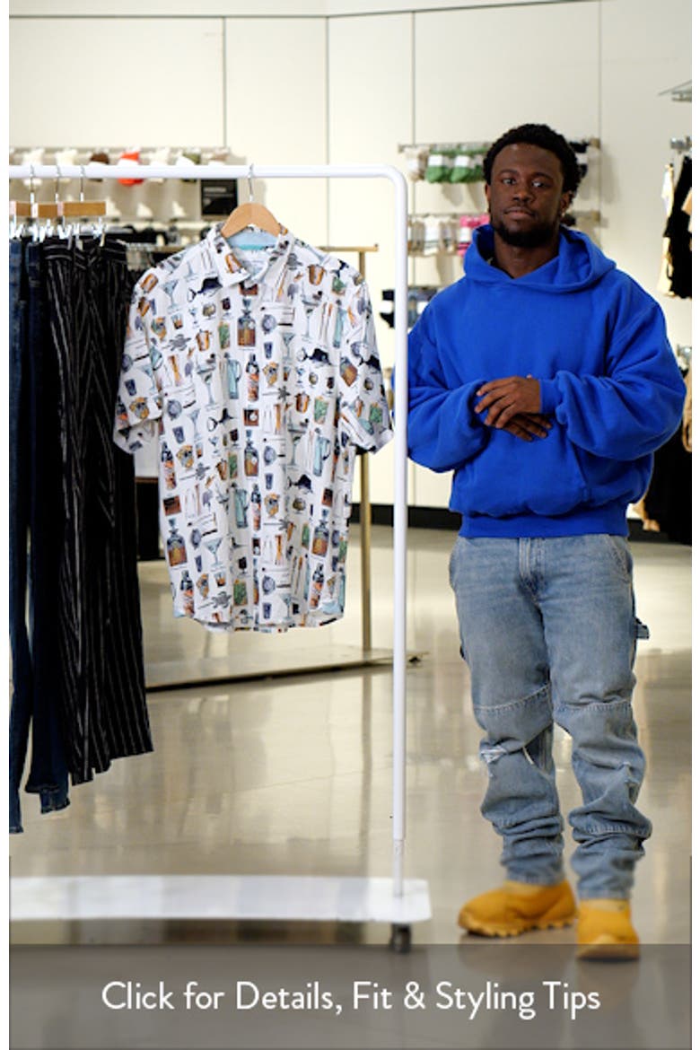 Nova Wave Well Stocked Short Sleeve Seersucker Button-Up Shirt video