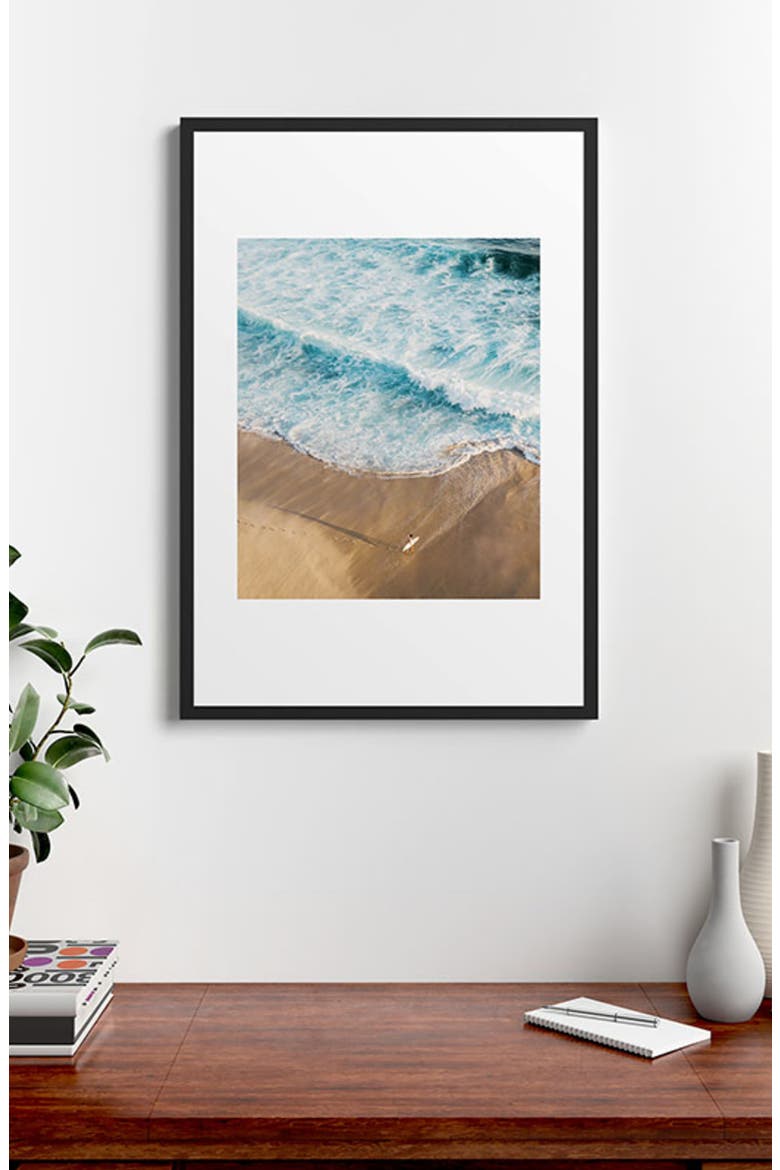 LA76 Photograph Frame Art Print, Alternate, color, BLUE