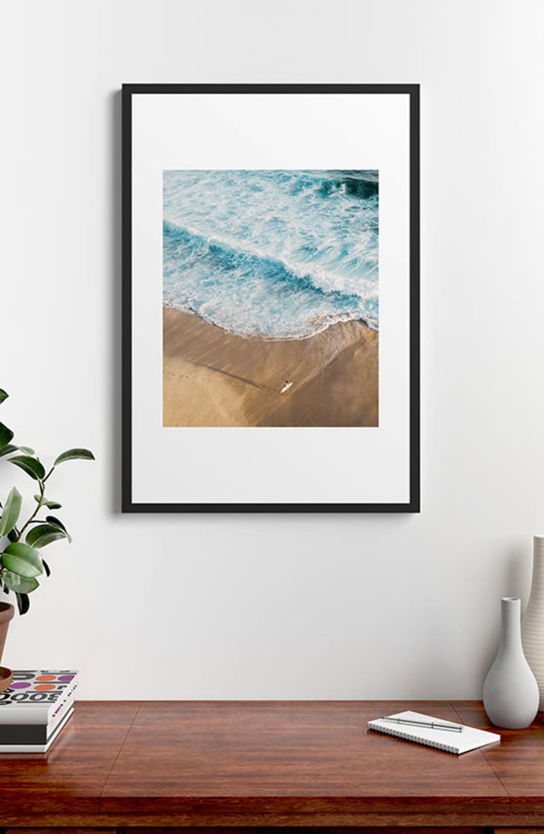 Deny Designs LA76 Photograph Frame Art Print, Alternate, color, Blue