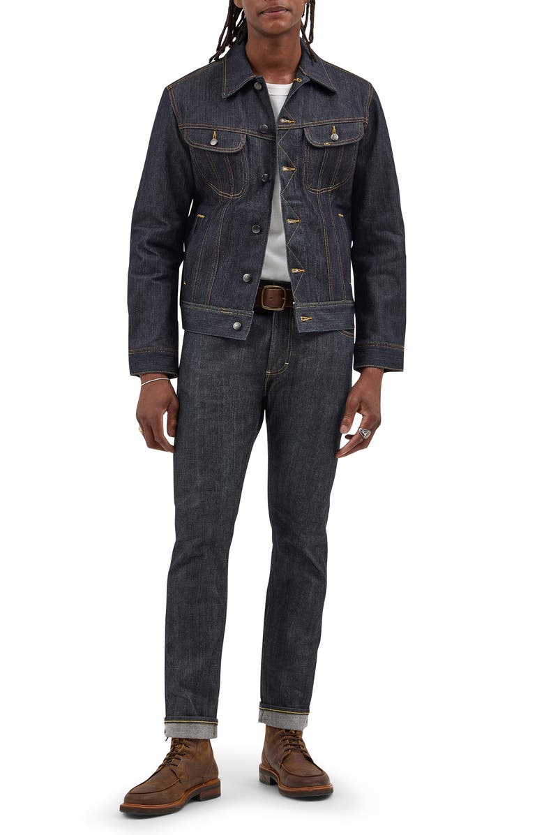 Lee 101 Rider Slim Fit Jeans, Alternate, color, Dry Indigo