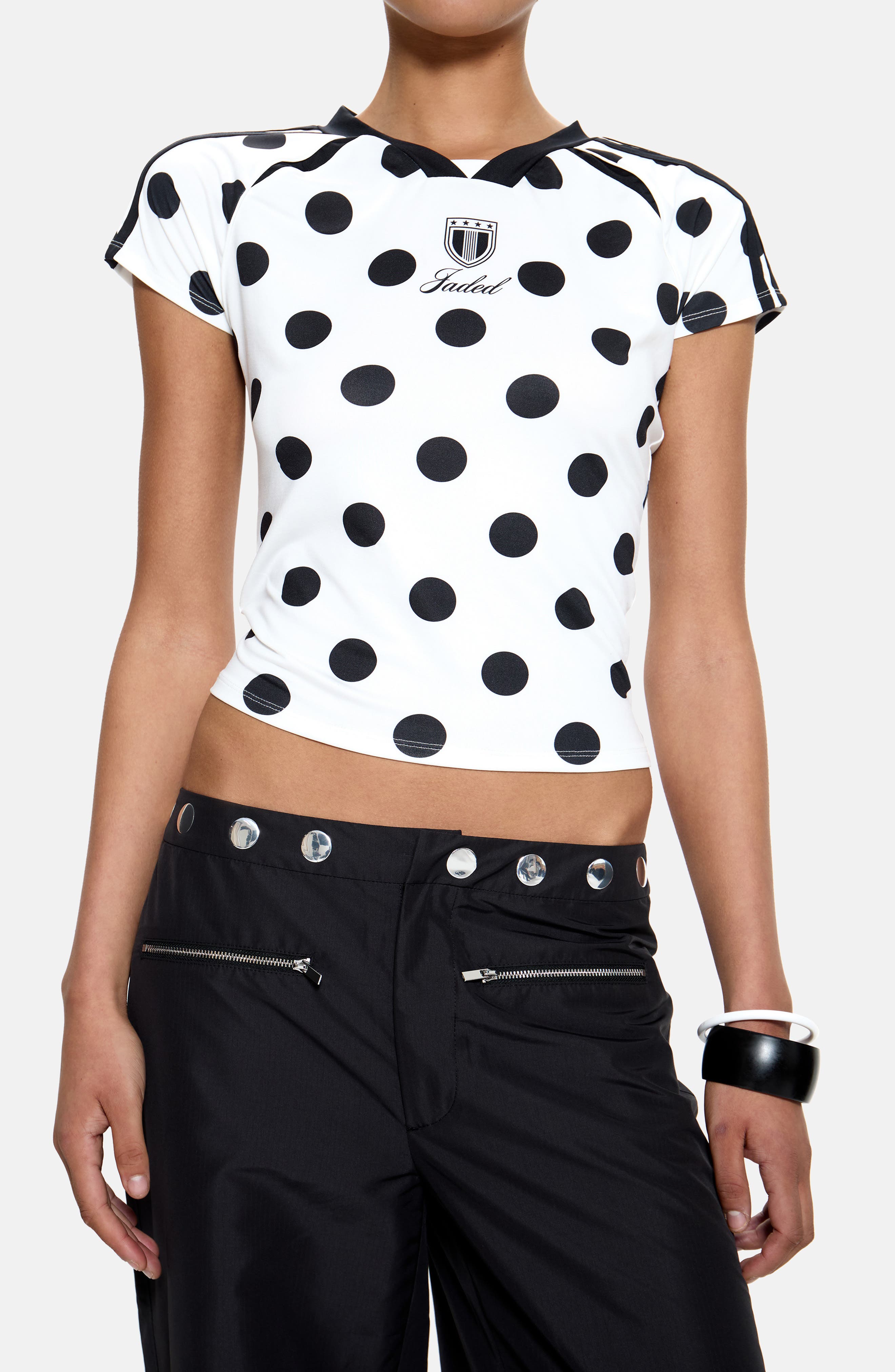No.13 Polka Dot Football Top (Women) | Nordstrom
