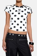 JADED LONDON No.13 Polka Dot Football Top