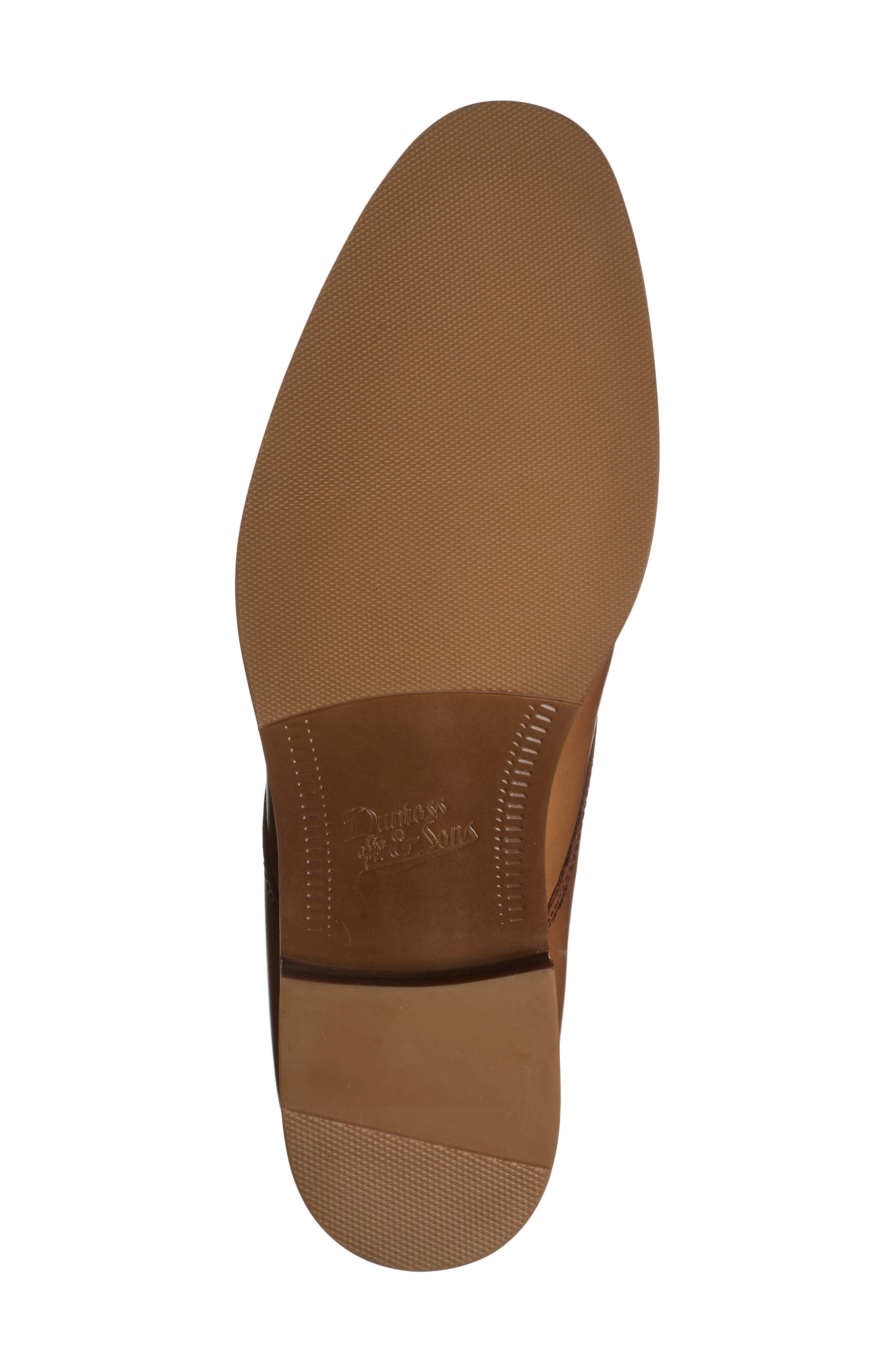 Leather Plain Toe Derby, Alternate, color, COGNAC