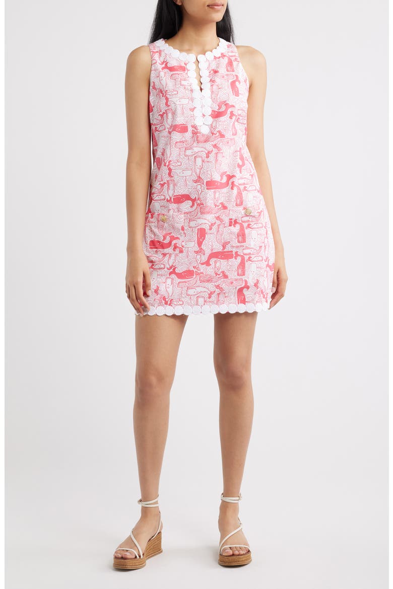 Romey Sleeveless Romper, Main, color, PARADISE PUNCH THAR SHE BLOWS