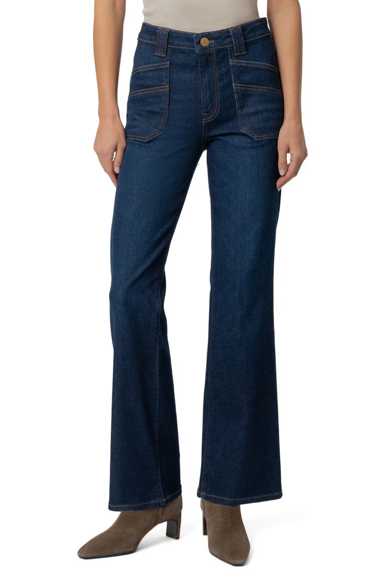 Kelsey High Waist Kick Flare Jeans, Main, color, INVOLVE
