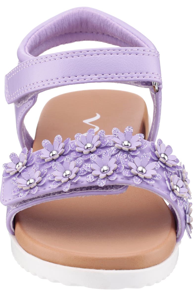 Nina Kids' Neriah Sandal, Alternate, color, Purple Plzd/Glitter