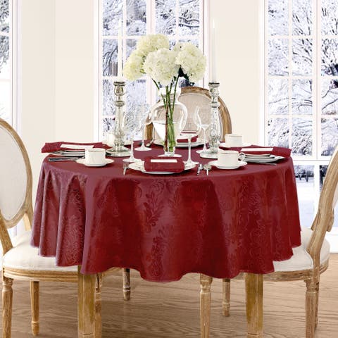 Barcelona Jacquard Damask Tablecloth