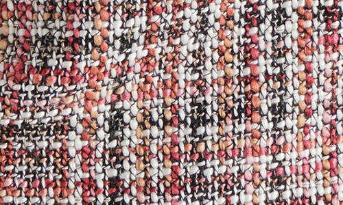 Steve Madden Antoinette Tweed Jacket In Speckled Multi