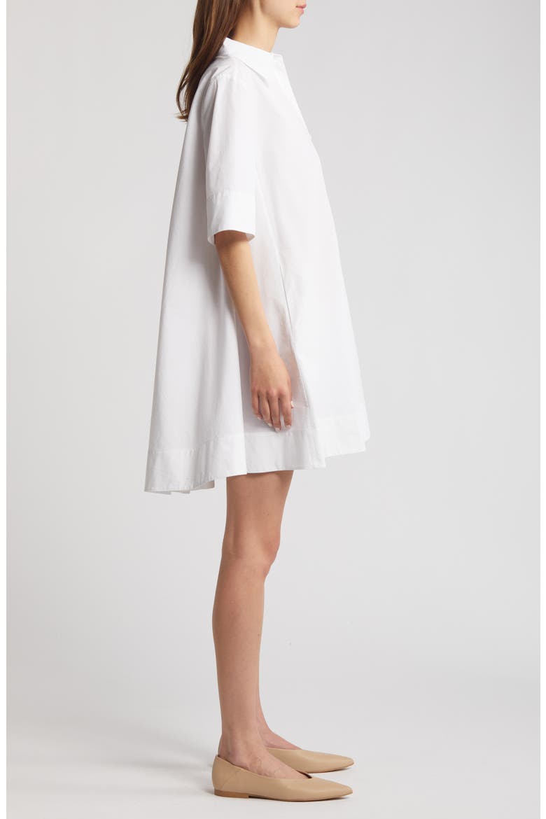 Mini Shirtdress, Alternate, color, WHITE LIGHT