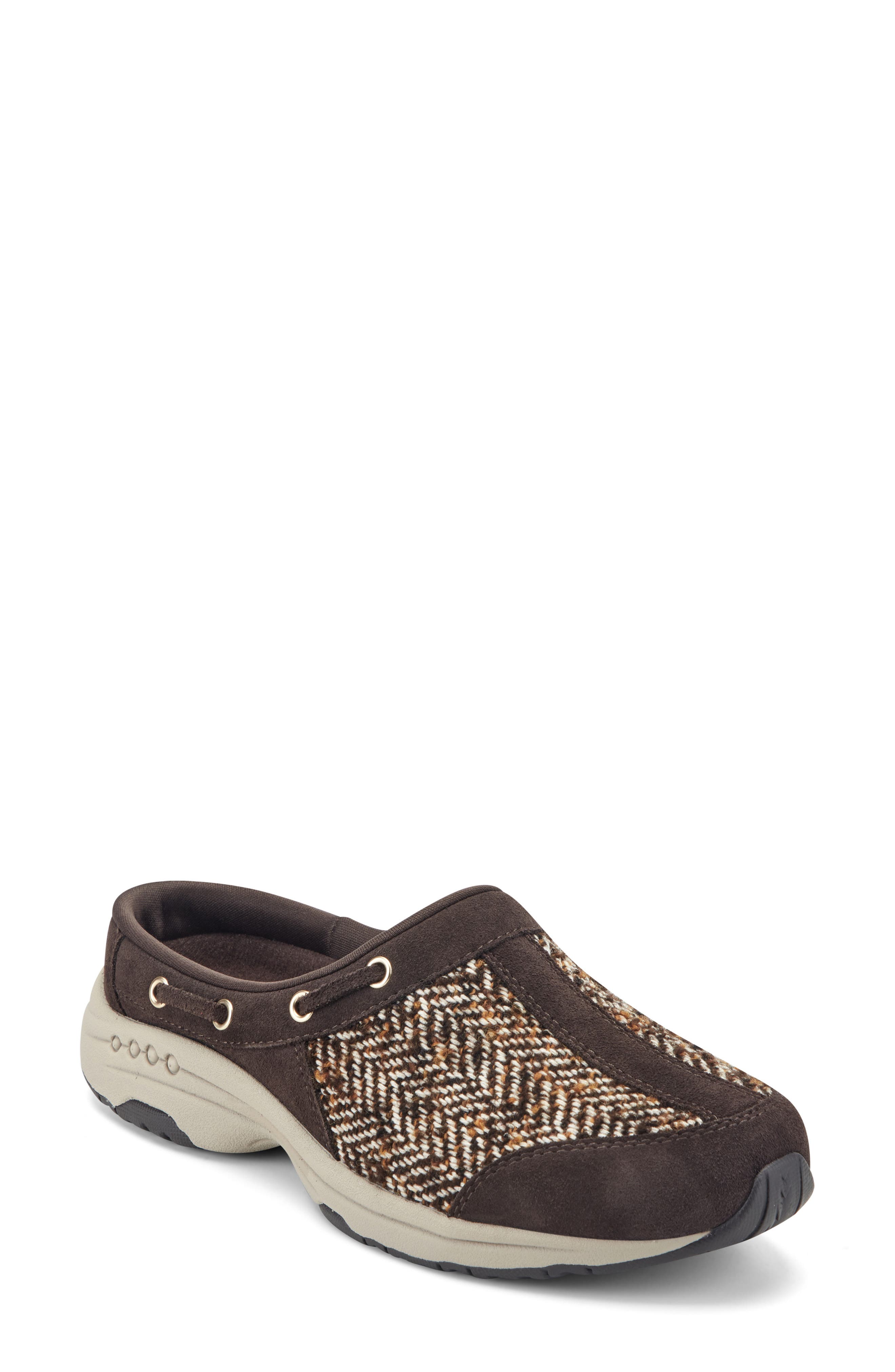 Travelport Clog, Main, color, DARK BROWN