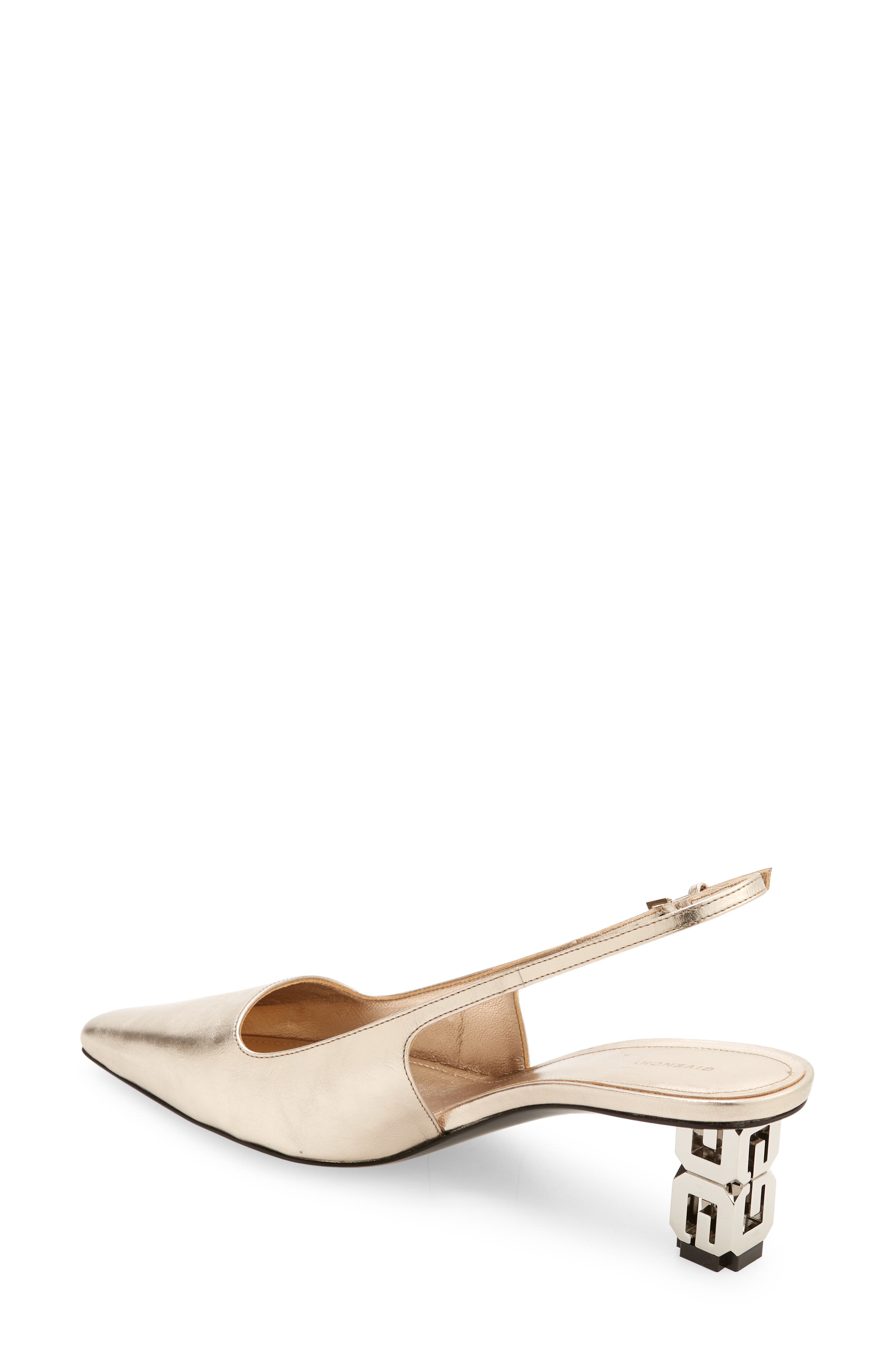 Givenchy G-Cube Slingback Pump, Alternate, color, 