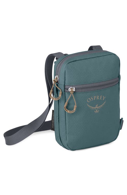 Osprey Daylite 1-liter Small Crossbody Bag In Cascade Blue/latte Brown