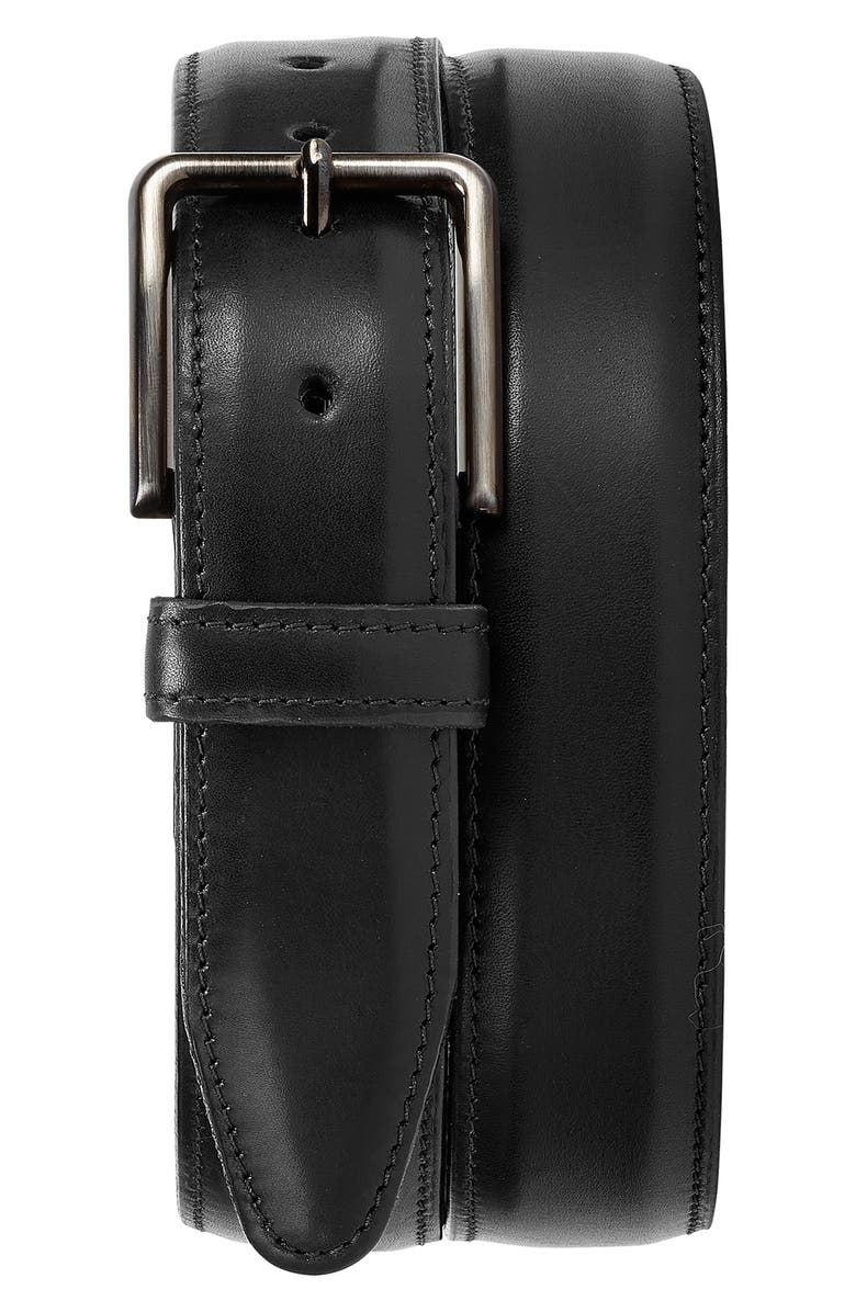 Trask Flint Leather Belt, Main, color,