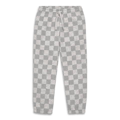 Kids Cozy Fleece Sweatpant In Checkerboard (toddler, Little Kid, Big Kid)