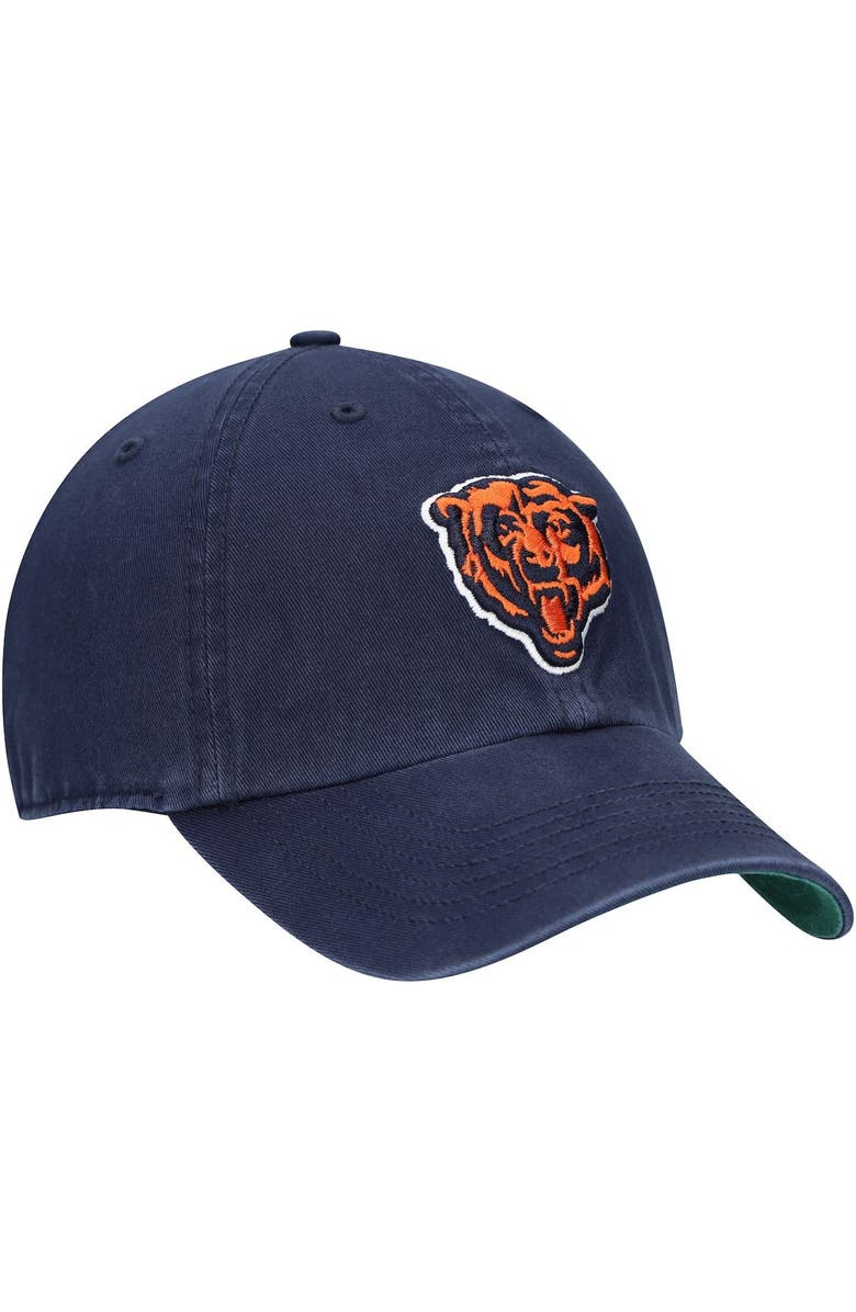 '47 Men's '47 Navy Chicago Bears Franchise Mascot Logo Fitted Hat, Alternate, color,