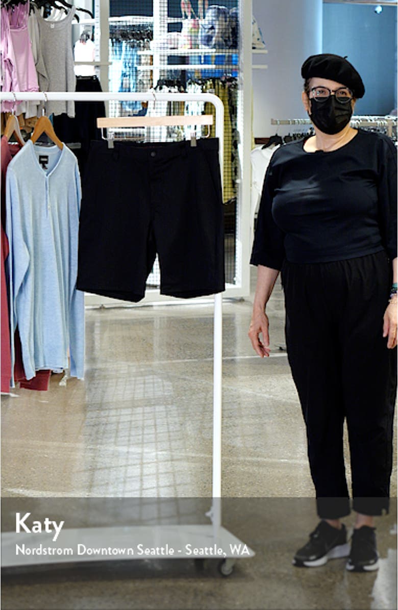 Flat Front Commuter Shorts, sales video thumbnail