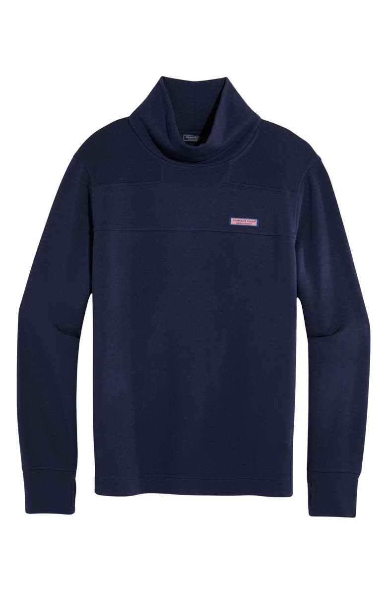 vineyard vines Shep Dreamcloth<sup>®</sup> Turtleneck Knit Shirt, Alternate, color, 