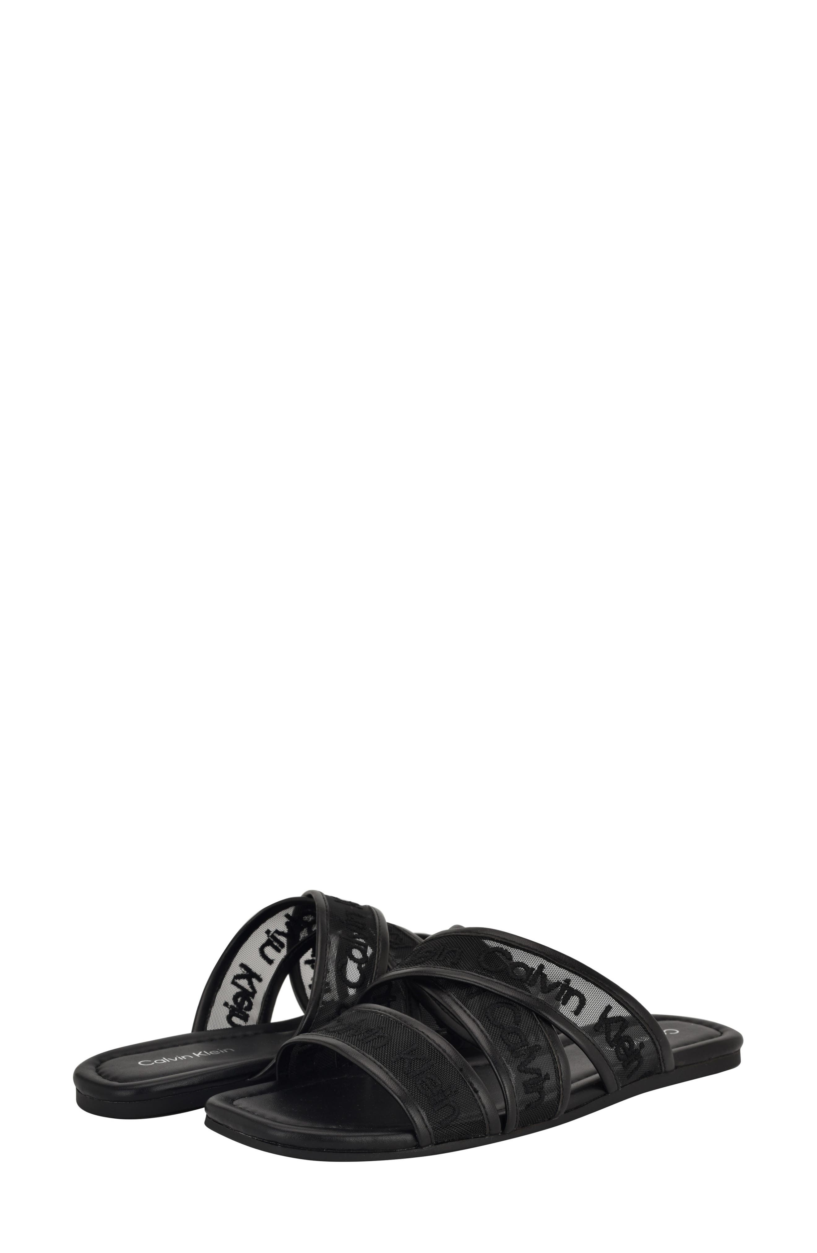 Calvin Klein Bestina Slide Sandal, Alternate, color, 