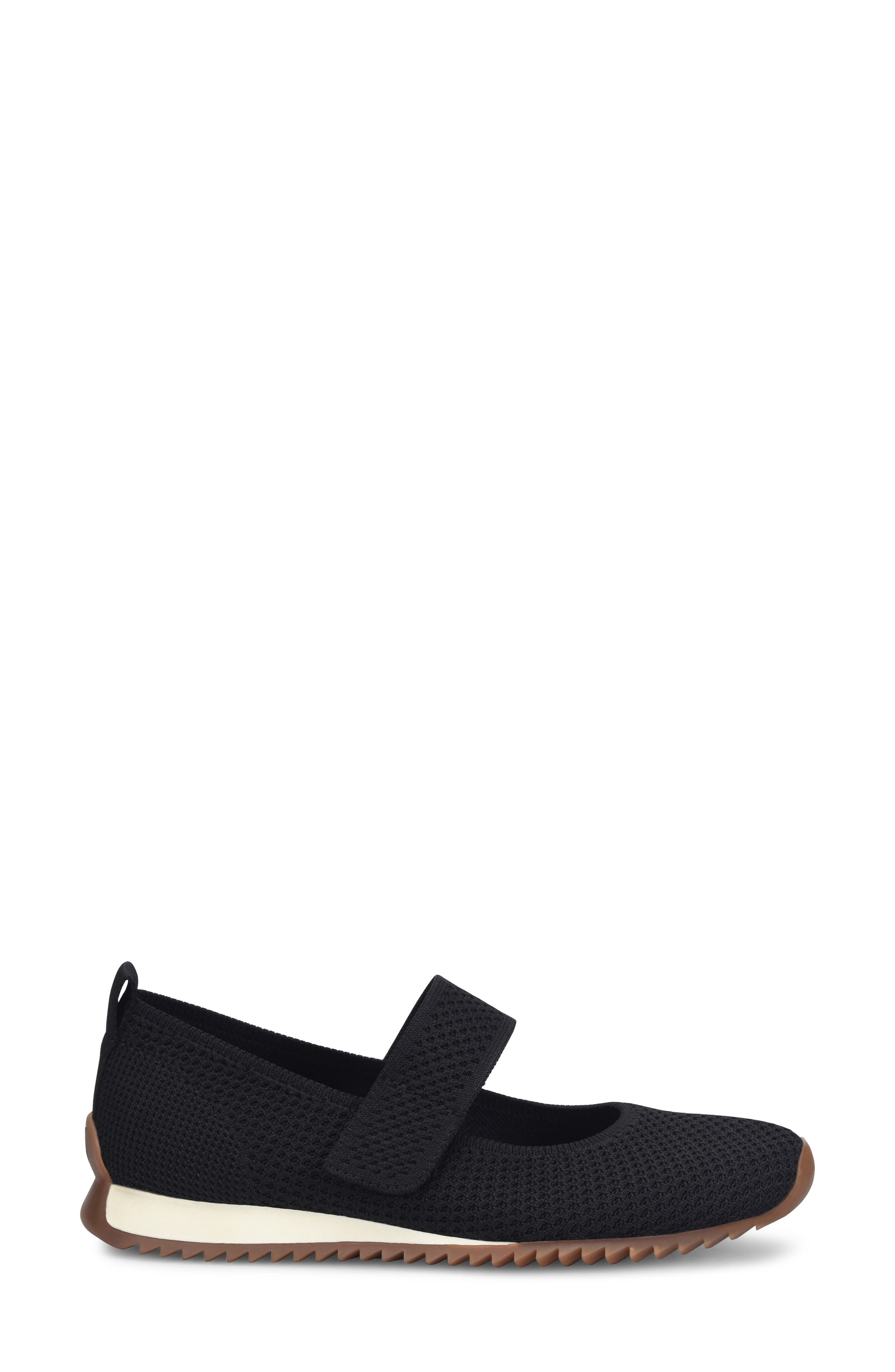 Børn Newbury Jane Sneaker, Alternate, color, Black Knit Fabric