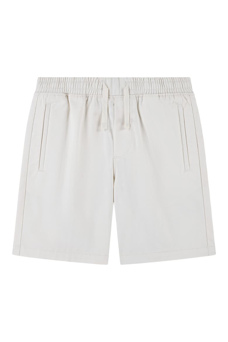 Kids' Drawstring Waist Chino Shorts, Main, color, JET STREAM