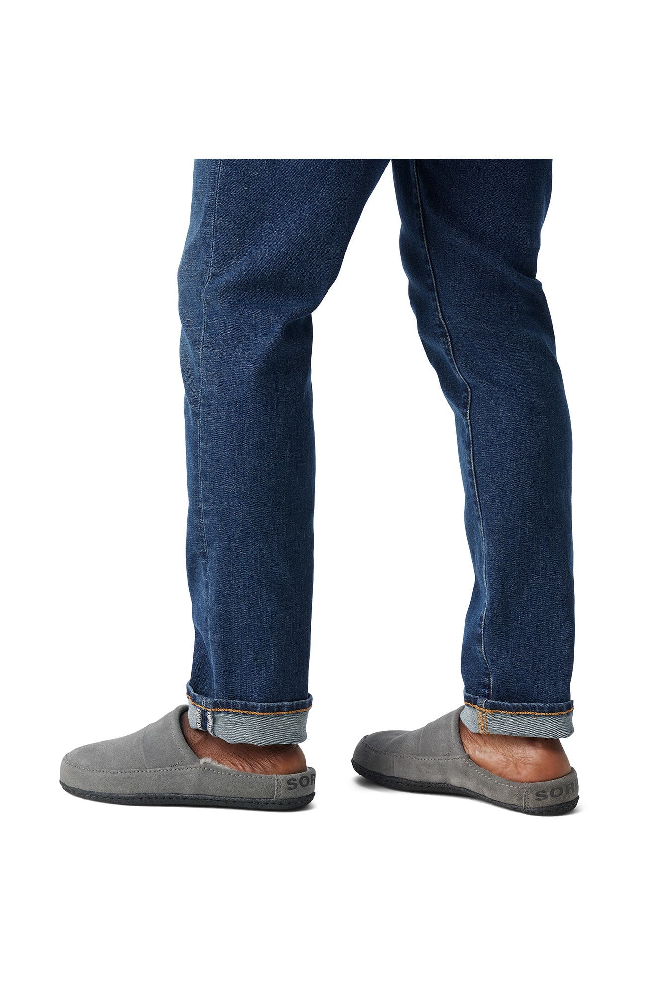 SOREL Falcon Ridge II Faux Fur Lined Scuff Slipper, Alternate, color, 